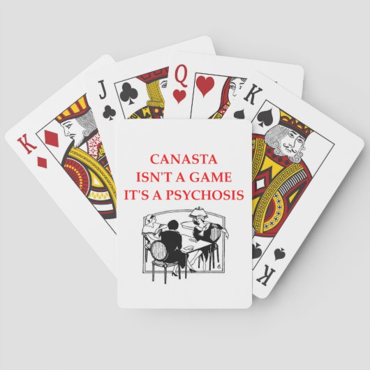 CANASTA POKERKAARTEN (Achterkant)