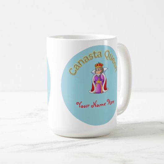 Canasta Queen Mug (Devant droit)