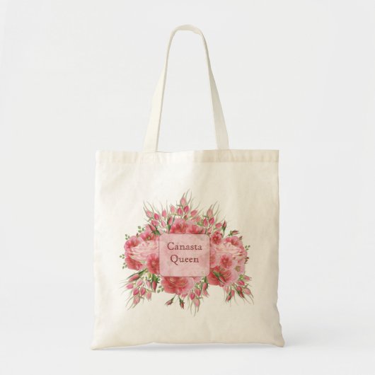 Canasta Queen Shabby Chic Tote Bag (Voorkant)