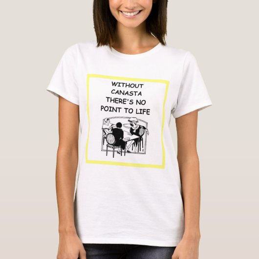 CANASTA T-SHIRT (Voorkant)