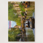 Canaux d'Amsterdam. Puzzle (Vertical)