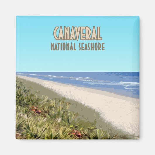 Canaveral National Seashore Florida Magneet (Voorkant)