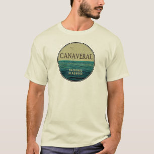 Canaveral National Seashore Florida Ocean Birds T-shirt