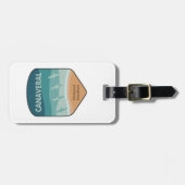 Canaveral National Seashore Florida Seagulls Bagagelabel (Voorkant horizontaal)