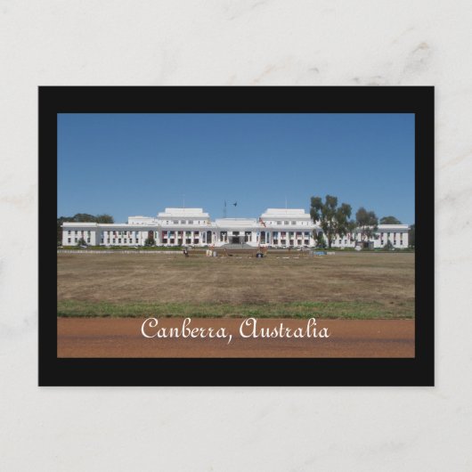 Canberra Australia briefkaart (Voorkant)