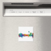 Canberra Australia Skyline Magneet (Insitu (Vaatwasser))