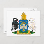 Canberra Coat of Arms Briefkaart (Voorkant / Achterkant)