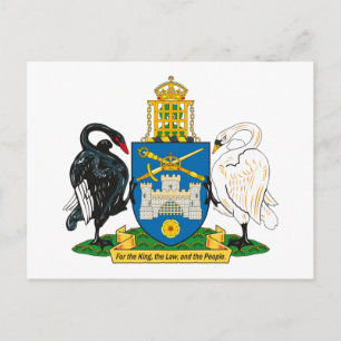 Canberra Coat of Arms Briefkaart