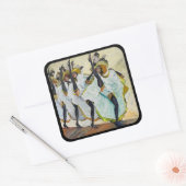 Cancan Dancers Sticker (Envelop)