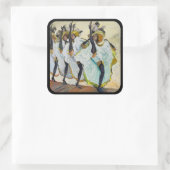 Cancan Dancers Sticker (Tas)