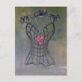 Cancan Mannequin Briefkaart (Voorkant)