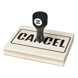 CANCEL 	RUBBERSTEMPEL