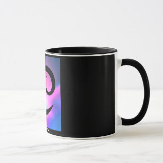 "CANCER" 11 oz. ZODIAC RINGER COFFEE CUP Mok