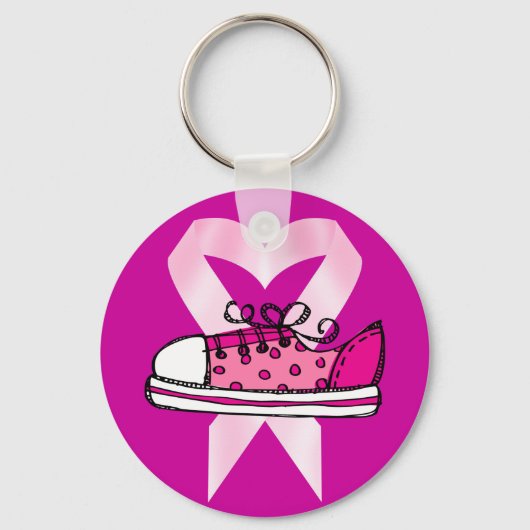 Cancer Awareness Sleutelhanger door SRF (Voorkant)