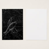 Cancer Constellation Hevelius 1690 Décor (Devant & derrière)