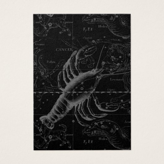 Cancer Constellation Hevelius 1690 Décor (Devant)