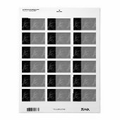 Cancer Constellation Hevelius 1690 Decor Etiket (Full Sheet)