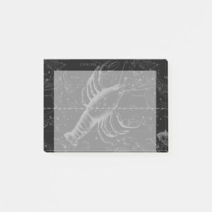 Cancer Constellation Hevelius 1690 Decor Post-it® Notes
