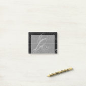 Cancer Constellation Hevelius 1690 Decor Post-it® Notes (Op bureau)