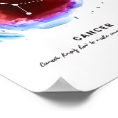 Cancer Constellation Wall Poster (Hoek)