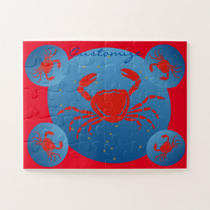 Cancer Crab Zodiac Thunder_Cove Legpuzzel
