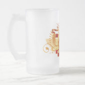 Cancer de baron "zodiaque" rouge tasse en verre (Gauche)