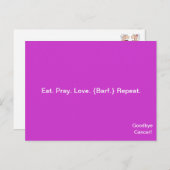 CANCER DE BONNE CAUSE ! Carte postale par April Mc (Devant / Derrière)