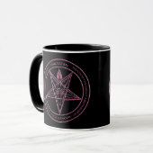 CANCER DE F*CK ! Tasse de Baphomet (Devant gauche)