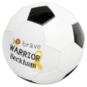 cancer de l'enfance.brave guerrier.Custom Soccer B (3/4)