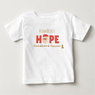 cancer de l'enfance Custom Christmas Baby T-shirt