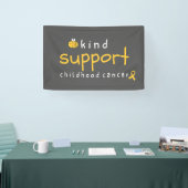 cancer de l'enfance être gentil soutien bannière (Salon professionnel)