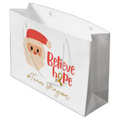 cancer de l'enfance Noël Custom Cadeau Sacs (Dos Angle)