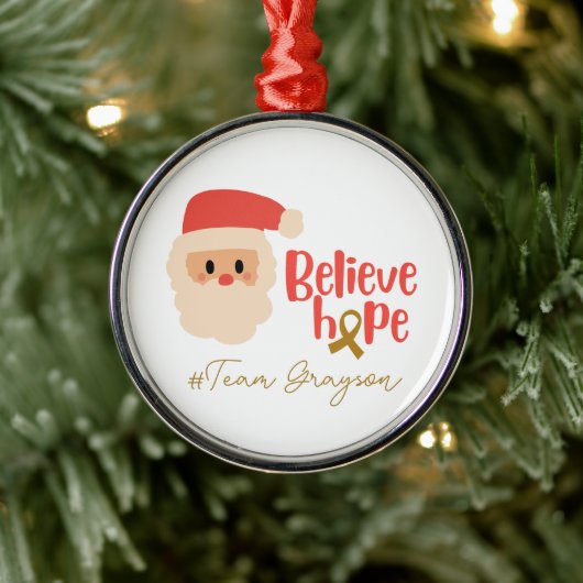 cancer de l'enfance Noël Custom Ornements (Arbre)