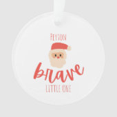 cancer de l'enfance Noël Ornement personnalisé (devant)