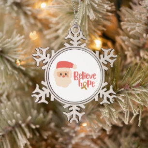 cancer de l'enfance Noël Ornements de Noël