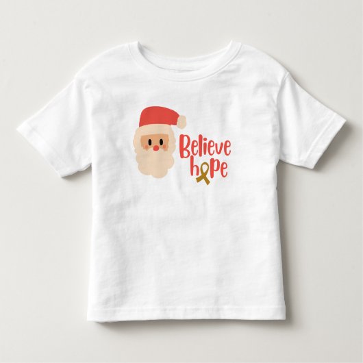 cancer de l'enfance Noël Vacances bébé T-shirt (Devant)