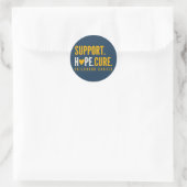 cancer de l'enfance soutien espoir cure Stickers é (Sac)