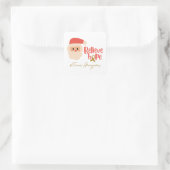 cancer de l'enfance Stickers personnalisés de Noël (Sac)