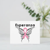 Cancer de Mama - Esperanza Briefkaart (Staand voorkant)