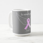 Cancer du sein en mémoire de la tasse de café (Devant gauche)