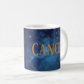 Cancer Femme Café Astrologique Mug (Devant droit)