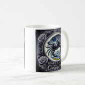 Cancer "Force dans la compassion" Zodiac Mug (Devant droit)