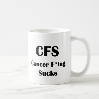 Cancer Freaking Sucks Koffiemok