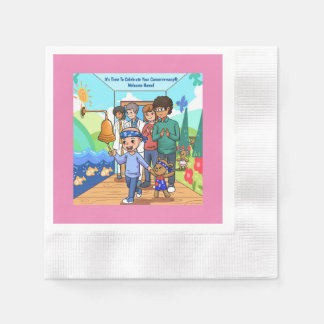 Cancer Gecoinde Cocktail Party Napkins Jubileum Servet