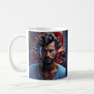 Cancer Homme Café Astrologique Mug