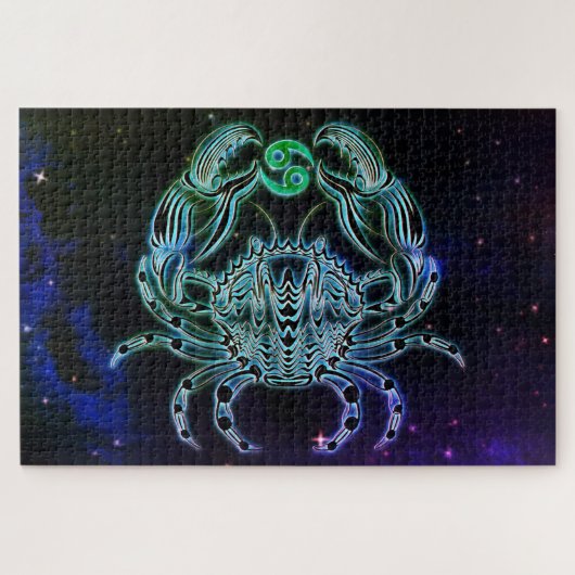 cancer le crabe puzzle zodiac (Horizontal)