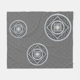 Cancer Mandala Fleece Blanket Deken