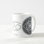 Cancer Mandala Mug (Devant droit)