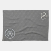 Cancer Mandala serviette à main (Horizontal)