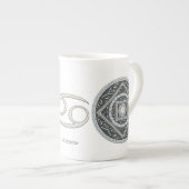 Cancer Mandala Spécialité Mug (Devant droit)